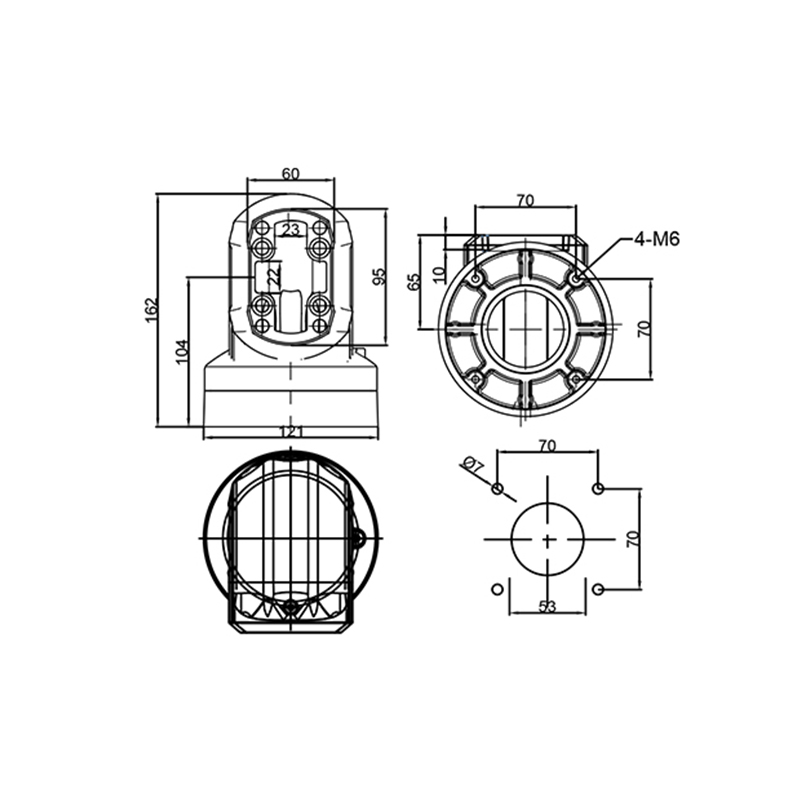 90° Box Connector